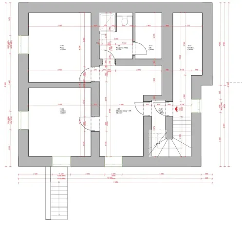 Pronájem bytu 2+1, Liberec, Puškinova, 59 m2