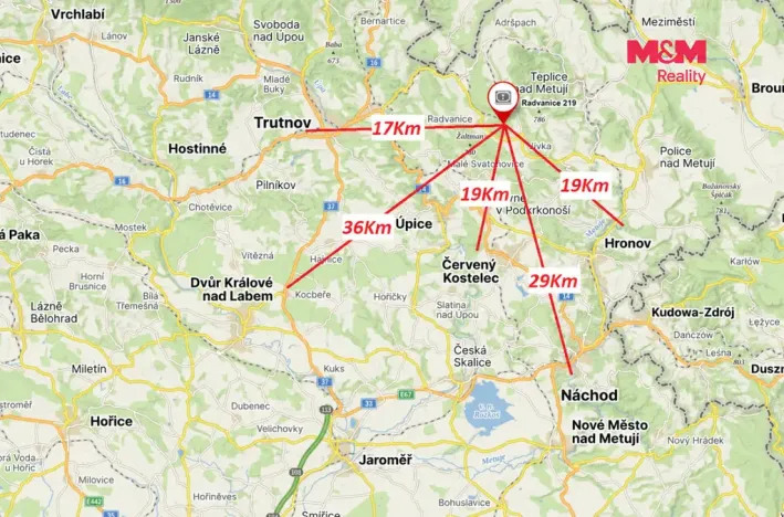 Pronájem bytu 3+1, Radvanice, 78 m2