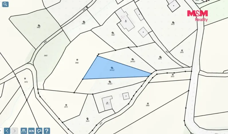Prodej pozemku pro bydlení, Dobré - Hlinné, 1259 m2
