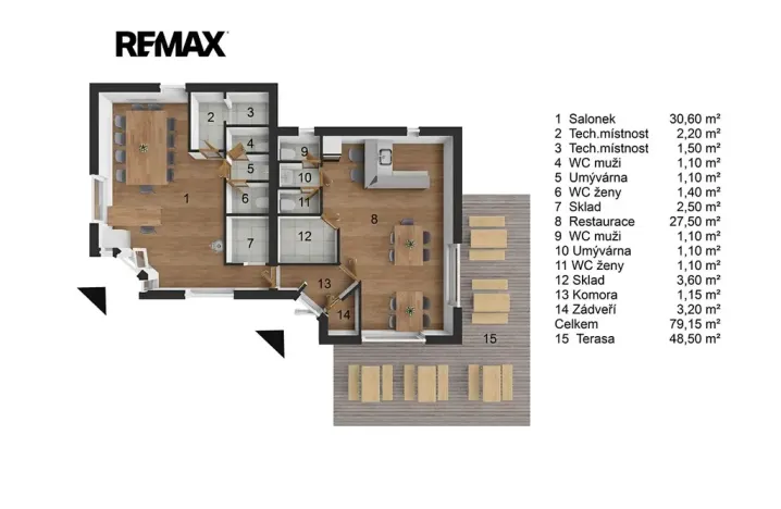 Prodej obchodního prostoru, Horní Suchá, 128 m2