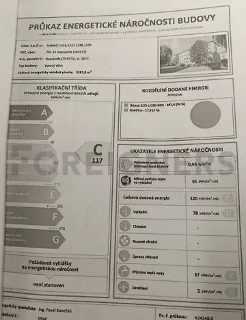 Pronájem bytu 1+1, Napajedla, Nábřeží, 33 m2