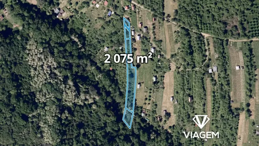 Prodej zahrady, Kudlovice, 2075 m2