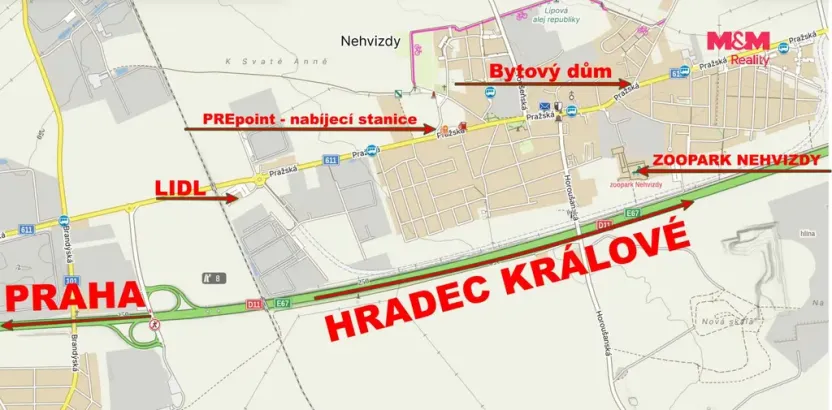 Prodej činžovního domu, Nehvizdy, Pražská, 300 m2
