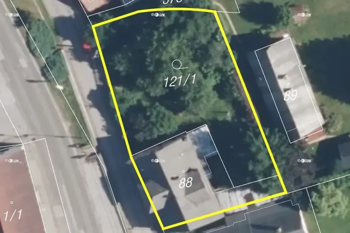 Prodej pozemku pro bydlení, Lázně Bělohrad, Vojtíškova, 744 m2