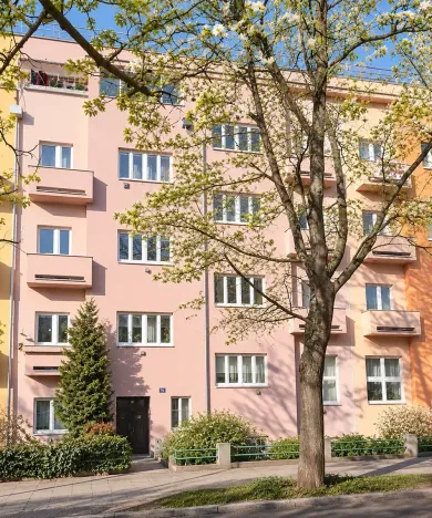 Pronájem bytu 1+kk, Praha - Žižkov, Biskupcova, 47 m2